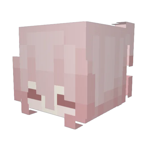 AnMu333 Minecraft avatar head, 3D render