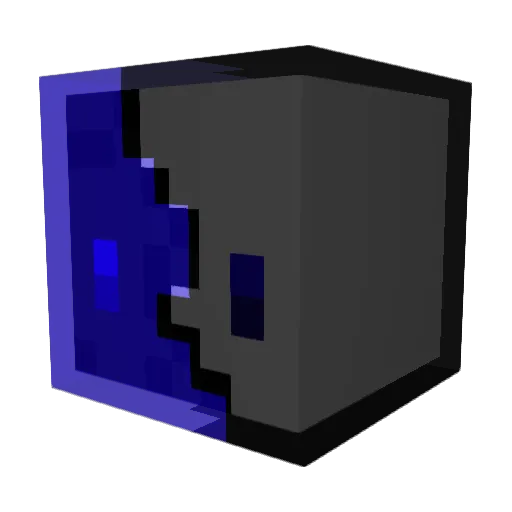 AnObliviousJoke Minecraft avatar head, 3D render