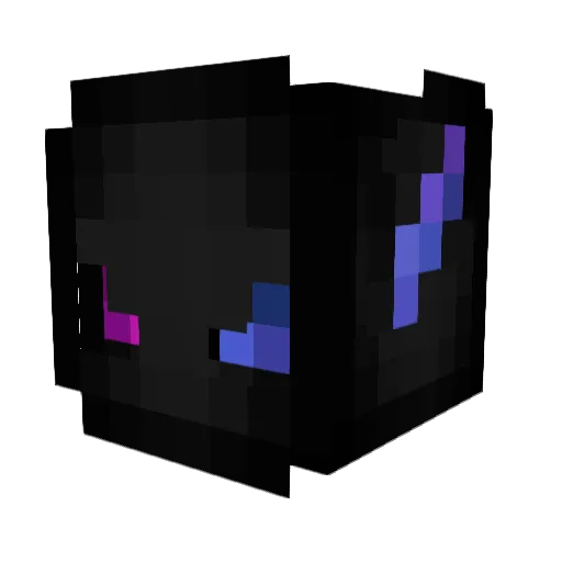 An_Yun Minecraft avatar head, 3D render