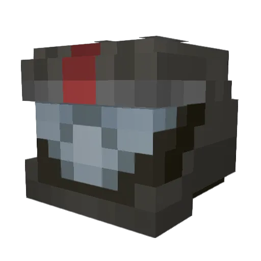 An_american1 Minecraft avatar head, 3D render