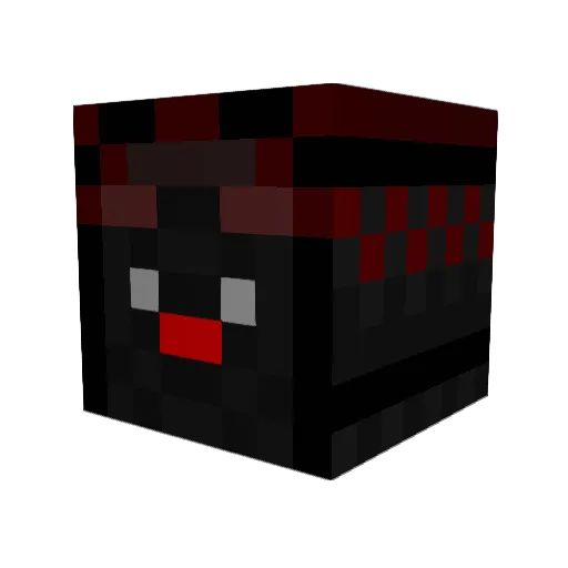 An_im Minecraft avatar head, 3D render