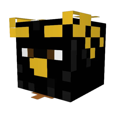 AnaApple06 Minecraft avatar head, 3D render