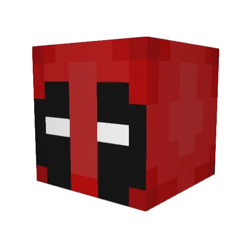 Anablee Minecraft avatar head, 3D render