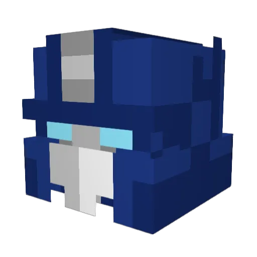 AnakinLee Minecraft avatar head, 3D render