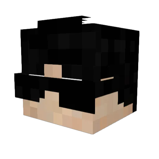 Anakinhelios99 Minecraft avatar head, 3D render
