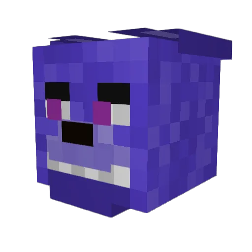 AnakinsDad_ Minecraft avatar head, 3D render