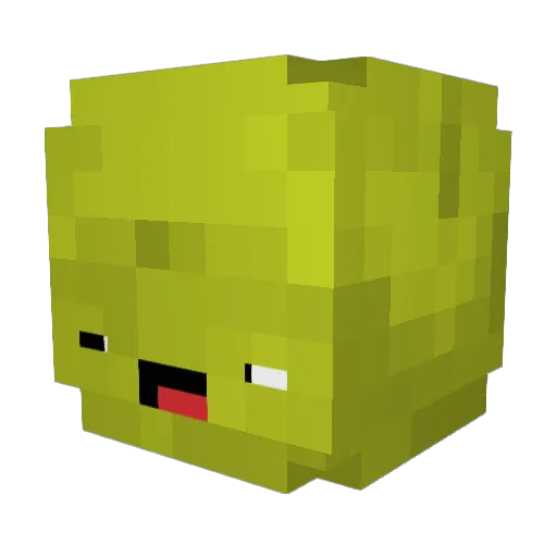 Anannaass Minecraft avatar head, 3D render