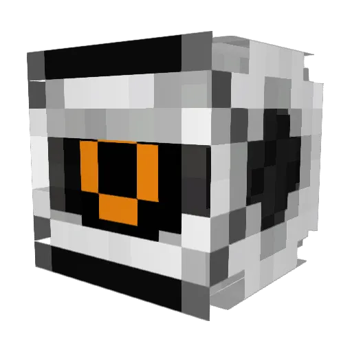 Anansi Minecraft avatar head, 3D render