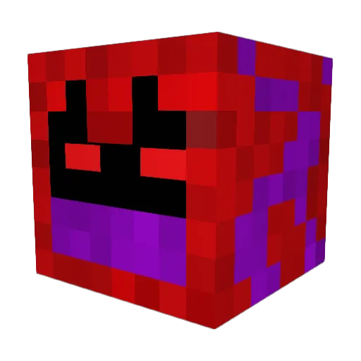 Anarc21 Minecraft avatar head, 3D render