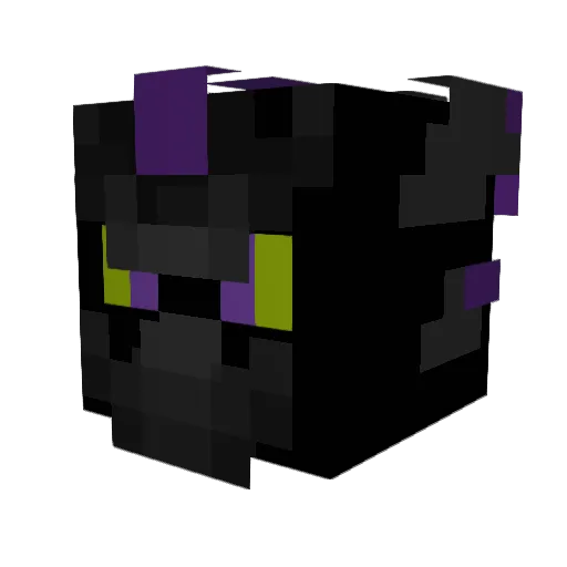 AnarchyTree Minecraft avatar head, 3D render