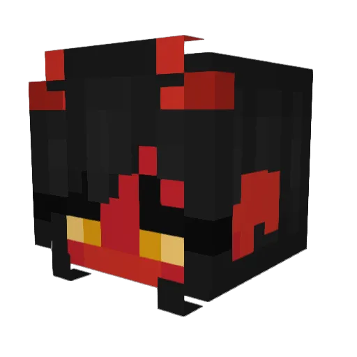 Anarchy_Is_Evil Minecraft avatar head, 3D render