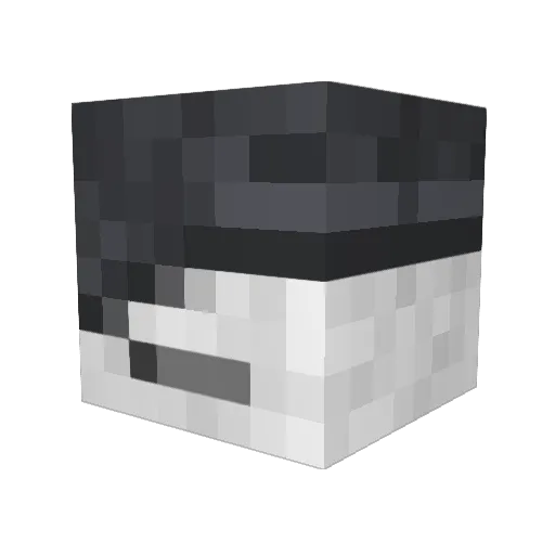 Anas_Hanini1 Minecraft avatar head, 3D render