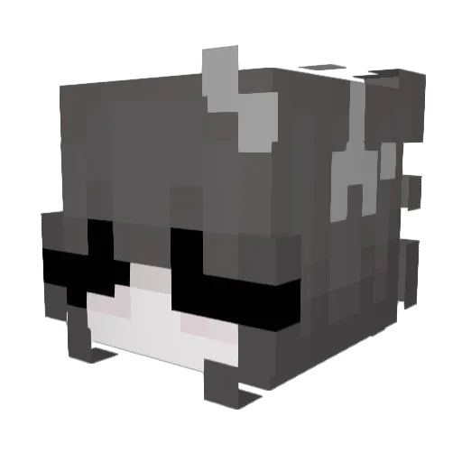 Anastasijav Minecraft avatar head, 3D render