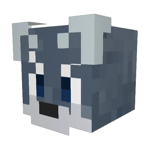Ancalagon666 Minecraft avatar head, 3D render