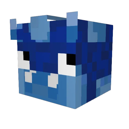 AnchorAmused Minecraft avatar head, 3D render