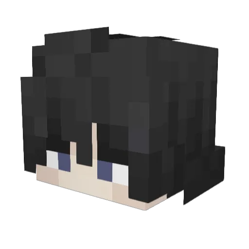 AnchorSpamm3r Minecraft avatar head, 3D render