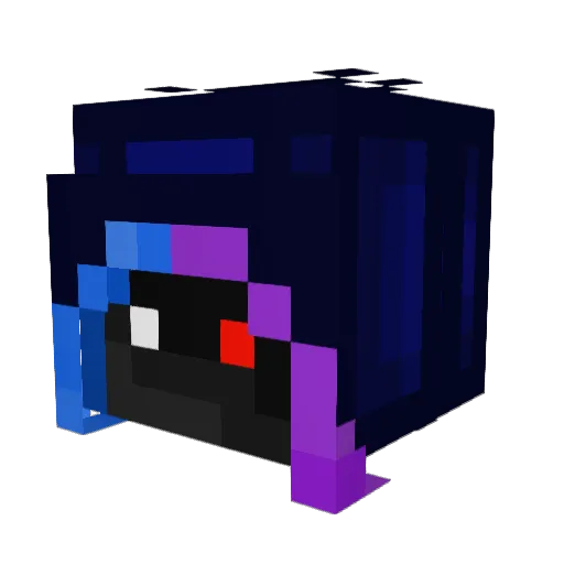 Ancient007 Minecraft avatar head, 3D render