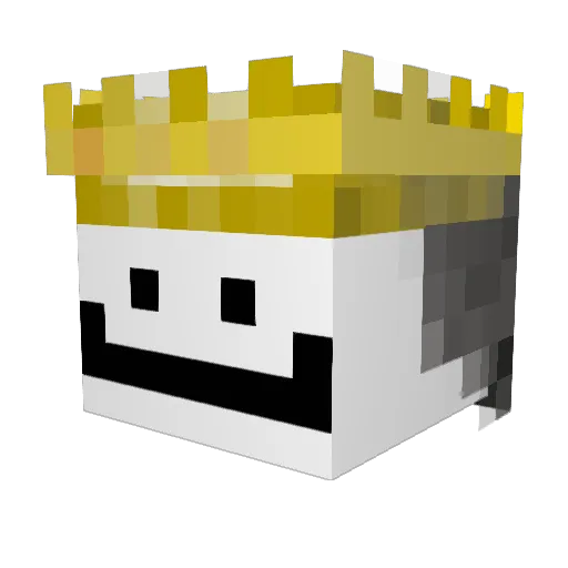 AncientDragon914 Minecraft avatar head, 3D render