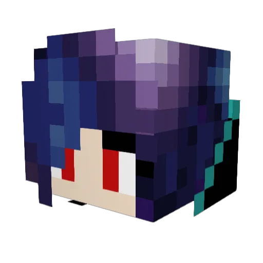Ancient_Order Minecraft avatar head, 3D render