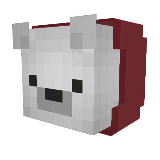 Anco_ Minecraft avatar head, 3D render