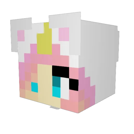 AndAnotherAlt Minecraft avatar head, 3D render