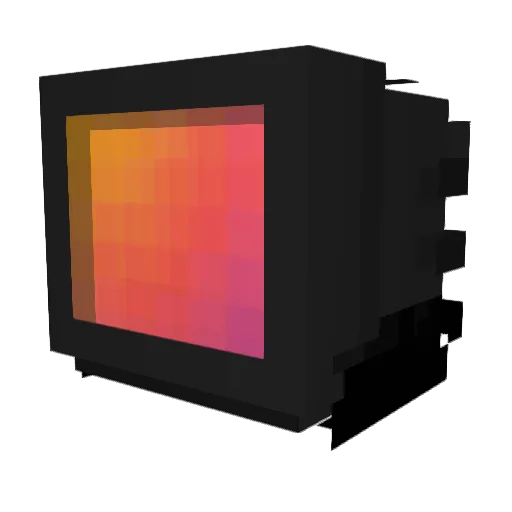 Andagas Minecraft avatar head, 3D render