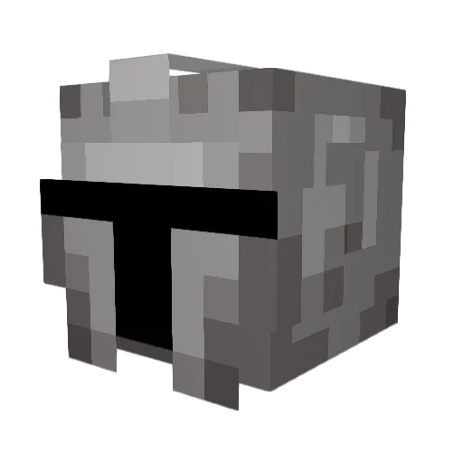 Andeee12345 Minecraft avatar head, 3D render