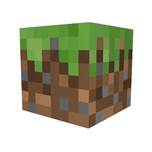 Andensimon Minecraft avatar head, 3D render