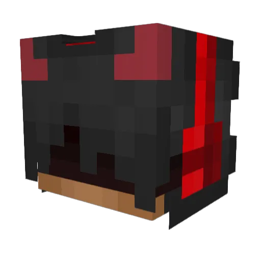 AnderEXE121 Minecraft avatar head, 3D render