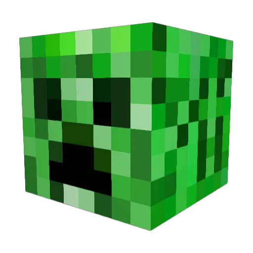 Anders123124 Minecraft avatar head, 3D render