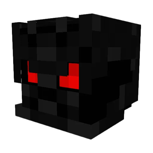 AndersAndV1 Minecraft avatar head, 3D render