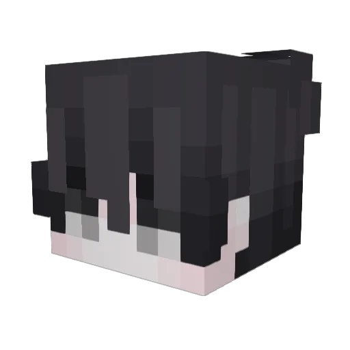 Andew23 Minecraft avatar head, 3D render