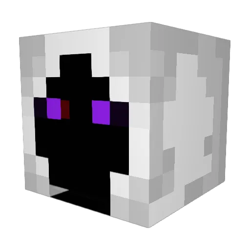 Andexx360 Minecraft avatar head, 3D render