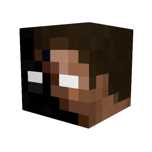Andi5088 Minecraft avatar head, 3D render