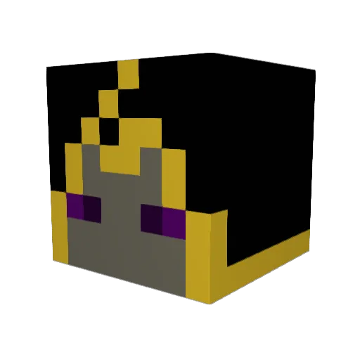 AndiDandi Minecraft avatar head, 3D render