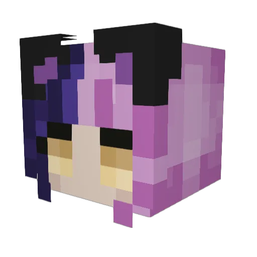 AndiPandi94 Minecraft avatar head, 3D render