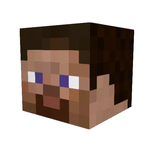 Andi_14 Minecraft avatar head, 3D render