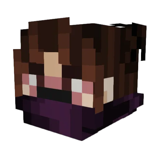 Andiak09 Minecraft avatar head, 3D render