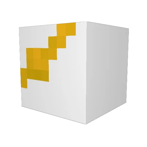 AndieLie Minecraft avatar head, 3D render