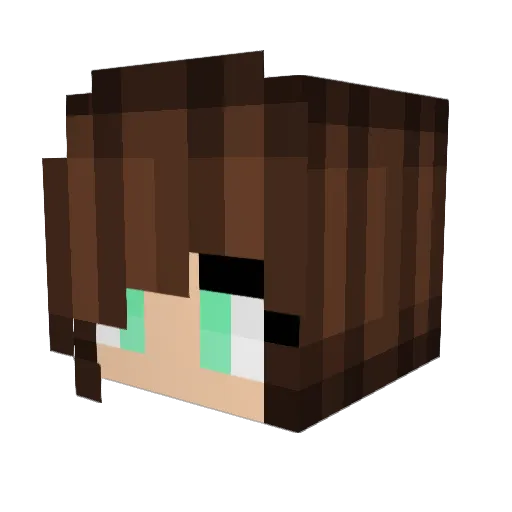 Andiem04 Minecraft avatar head, 3D render