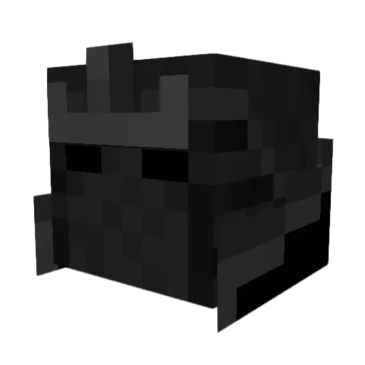 Andii24 Minecraft avatar head, 3D render
