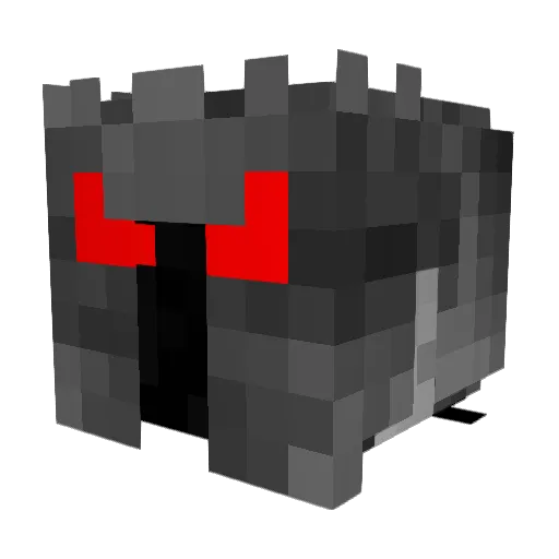 Andjral Minecraft avatar head, 3D render