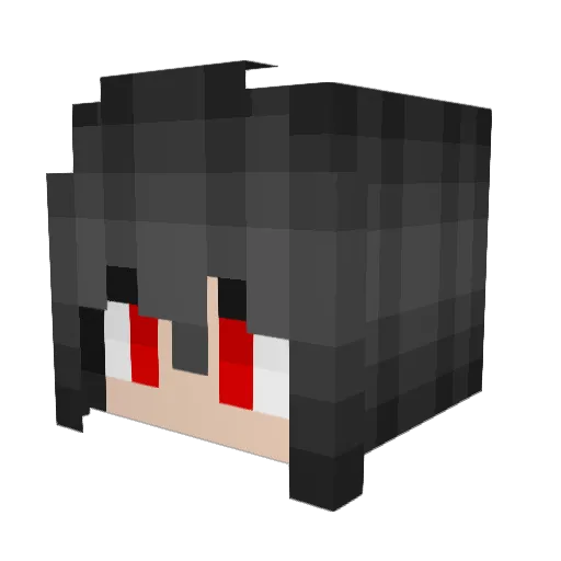 Andlovski Minecraft avatar head, 3D render