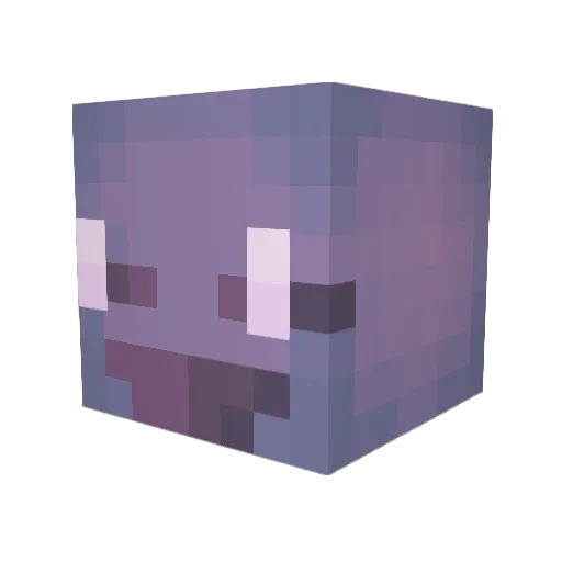 Andon_Bean Minecraft avatar head, 3D render