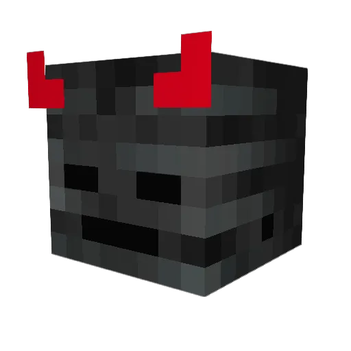 Andonio Minecraft avatar head, 3D render