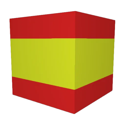 Andowni Minecraft avatar head, 3D render