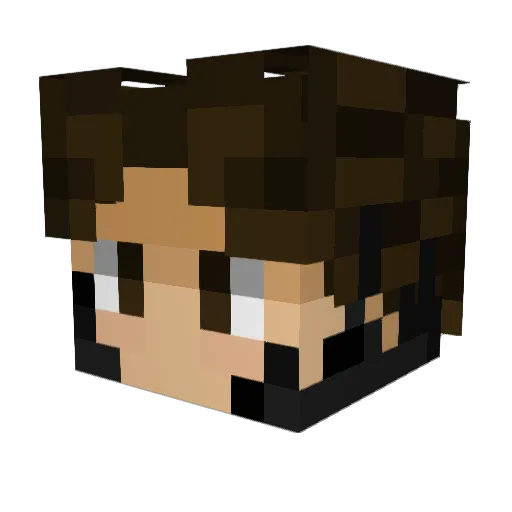 Andr3_689 Minecraft avatar head, 3D render