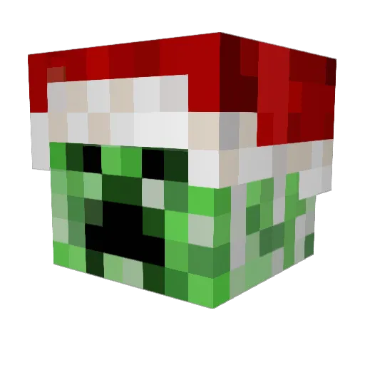 AndrePlay Minecraft avatar head, 3D render