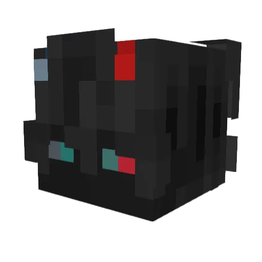 AndreSkyYT Minecraft avatar head, 3D render
