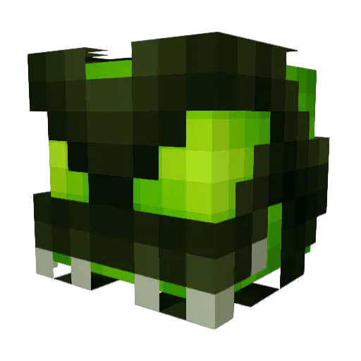Andre_1307 Minecraft avatar head, 3D render